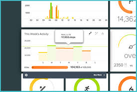 fitbit dashboard updated with weekly activity and more