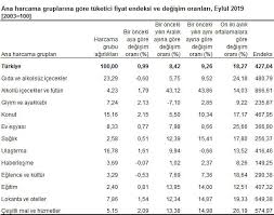 Her ay için tüi̇k tarafından açıklanan tüketici fiyat endeksi (tüfe) verileri oranlanarak iki farklı tarih arasındaki endeks değişim oranı bulunmaktadır. Enflasyon Rakamlari Eylul 2019 Aciklandi Branding Turkiye
