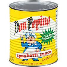 Pizza sauce base with mozzarella cheese, topped with pepperoni, sausage, ham and bacon. Don Pepino Spaghetti Sauce 28 Ounce Pack Of 12 Buy Online In Bosnia And Herzegovina At Bosnia Desertcart Com Productid 7167593