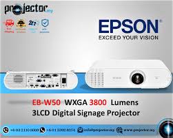 Free demo and delivery kuala lumpur. Epson Eb W50 Wxga 3800 Lumens 3lcd Projector Malaysia Facebook