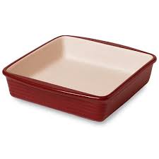 Stoneware Square Baker Cranberry Stoneware Pamperedchef Com Pampered Chef Stoneware Perfect Brownies