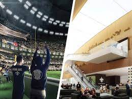 The first time seeing the superdome was very happy and. Superdome Spruced Up For Super Bowl Lvii Coliseum