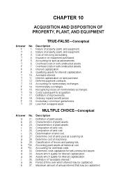 Property, plant and equipment is initially measured at its cost, subsequently measured either using a cost or revaluation model, and depreciated so the objective of ias 16 is to prescribe the accounting treatment for property, plant, and equipment. Ch10 Property Plant And Equipment Depreciation Expense