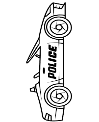 Feel free to print and color from the best 39+ easy car coloring pages at getcolorings.com. Police Toy Car Coloring Page
