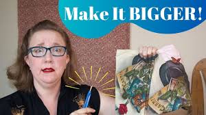 Infml to become famous or…. Make It Bigger Taking Apart A 150 Vintage Skirt And Using My 100 Piece Of Vintage Fabric Youtube