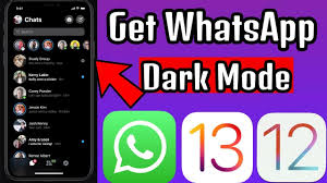 How To Get Whatsapp Dark Mode Ios How To Enable Dark Mode On Whatsapp Get Instagram Ipad Os Ios