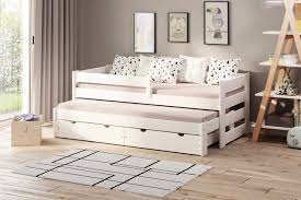 La soluzione ideale per due gemelli che condividono la letto inferiore con contenitore. Letto Singolo Con Estraibile Per Bambini Paul Duo 190x80 200x90 Letti Singoli Wnm Group