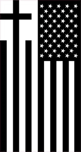 Check spelling or type a new query. Stickertalk Black And White Cross American Flag Vinyl Sticker 3 8 Inches By 7 Inches Stickertalk