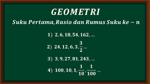 We did not find results for: Barisan Geometri Cara Mudah Menentukan Suku Awal A Rasio R Dan Rumus Suku Ke N Un Youtube