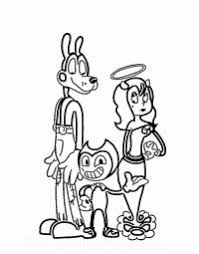 Original ink demon free coloring. Bendy Coloring Pages Coloring Pages For Kids And Adults