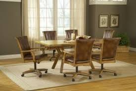 dining room chairs with casters ideas