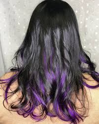 Damage Free Fun Hair Purple Hair Streaks Hair Streaks Hair Color Spray