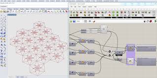 How Generate My Star Shape On A Hexagonal Grid Grasshopper Rhino Parametric Design Rhino Tutorial