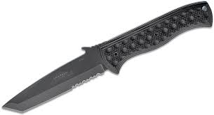 Maybe you would like to learn more about one of these? Emerson Cqc 7 Fixed 4 2 Black Combo Tanto Blade With Wave Black G10 Handles Kydex Sheath Knifecenter C7fx Bts Discontinued