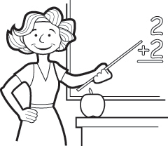 Teaching Jobs On Student Show Coloring Pages For Kids Coloring For Kids Coloring Pages