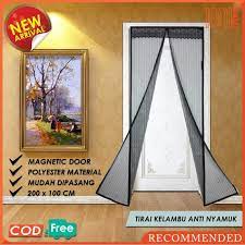 Sekarang anda bisa membuka jendela rumah anda setiap hari. Jual Tirai Nyamuk Magnet Kelambu Polos Pintu Dan Jendela Tirai Anti Nyamuk Jakarta Selatan Authehentic Tokopedia