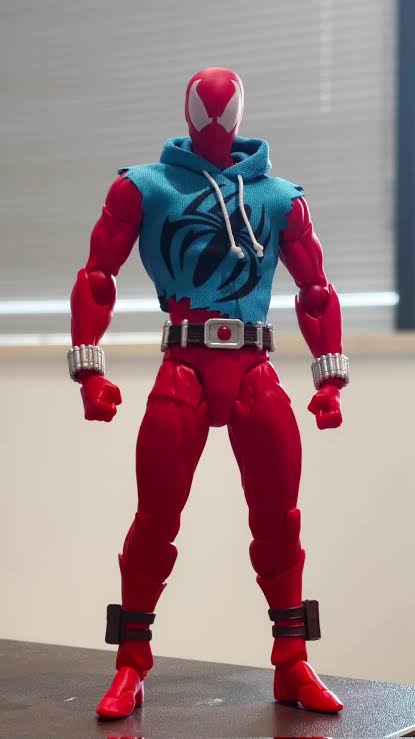 Mua bán (NEW) MESS TOYS SCARLET HERO SPIDER-MAN BLUE SUIT 1/12 BL