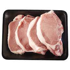 We cook the pork chops on the stovetop — hello, beautiful sear! Meijer All Natural Bone In Center Cut Pork Chops Pork Loin Meijer Grocery Pharmacy Home More