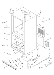 kitchenaid refrigerator parts list
