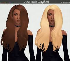 The comfy collection i guess i'm not on hiatus anymore. K O T C A T Sims Hair The Sims 4 Hair Hair Cc Sims 4