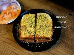 Masala Toast Recipe Mumbai Masala Toast Sandwich Recipe Recipe Toast Sandwich Chaat Recipe Toasted Sandwich Recipes