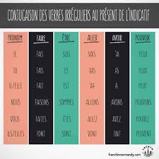 learn french 8 conjugate irregular french verbs