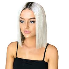 A short blonde hairstyle is the perfect fresh new look for 2020. Alivegot Ombre Blonde Short Bob Straight Synthetic Hair Wig For Women Side Middle Hair Wigs For Party Cosplay Costume Hollowen Daily Life Buy Products Online With Ubuy Lebanon In Affordable Prices