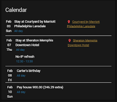 Lovelace Google Calendar Share Your Projects Home Assistant Community