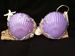 It makes the seashells durable, shiny and dimensional. Purple Seashell Ariel The Little Mermaid Seahsell Bra Top Need To Make One Of These Mermaid Bra Seashell Bra Mermaid Bra Top