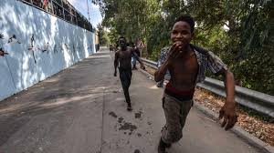 If this was in error, please undo the removal and let me know the proper procedure. Migrants Storm Morocco Spain Border Fence Seven Police Injured