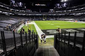 It serves as the home stadium for the las vegas raiders of the national football league and the university of nevada, las vegas (unlv) rebels college football team. Allegiant Stadium Filled With Fans Is Goal For 2021 Season Las Vegas Review Journal