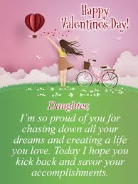 You'll find our valentine's cards in different languages on our others sites: Valentine S Day Card For Daughter Birthday Greeting Cards By Davia Free Ecards