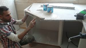 طريقة تركيب رخام المطبخ بالتفصيل الجزء الاول للمبتدئين Youtube