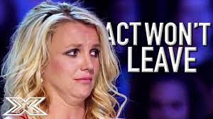 Britney Spears Biggest Superfan Creeps Judges Out On The X Factor Video Talent Recap