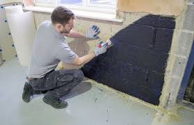 Liquid rubber for foundation sealant. How To Apply Damp Proof Paint Permagard