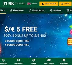 Directory of online casinos with no deposit bonuses. Tusk Casino 5 Free Bonus No Deposit Required In 2021 Casino Live Casino Free Spins