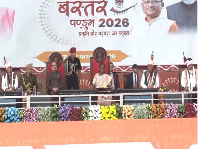 Droupadi Murmu Bastar Pandum 2026 LIVE Updates; Vishnu Deo Sai | Jagdalpur News