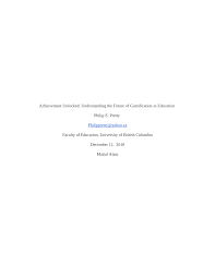 Unlock education comes at an important time. Pdf Achievement Unlocked Understanding The Future Of Gamification In Education