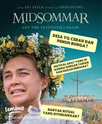 Review Film Midsommar: Festival Unik dengan Suasana Cerah dan Ritual Mistis