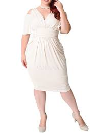 White Bodycon Dress Plus Size Silk Cold Shoulder V Neck Draped Ruched Women S Wrap Dress Womens Wrap Dress Plus Size Dresses White Bodycon Dress