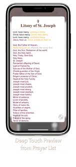 This app is both android and ios it has been in the app store for a long time, and every year gets an annual update. Catholic Prayers Official On The App Store