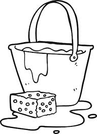 The clip art image is transparent background and png format which can be easily used for any free creative project. Cartoon Bucket Of Soapy Water Clipart Image