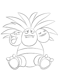 The grass type (くさタイプ kusa taipu in japanese) is one of the eighteen pokémon elemental types. Exeggutor No 103 Pokemon Generation I All Pokemon Coloring Pages Kids Coloring Pages