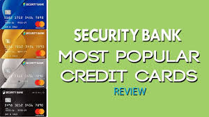 Posted by 5 days ago. Credit Card Philippines L Security Bank Most Popular Credit Cards Review Youtube