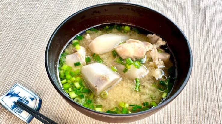 Satoimo Miso Soup