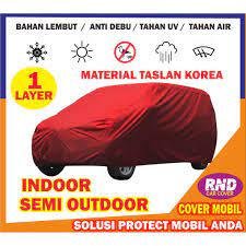 Cover Sarung Mobil Ukuran Large Bahan Taslan Super Indoor Dan Semi Outdoor Aksesoris Mobil Shopee Indonesia