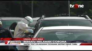 Dinkes Cimahi Berlakukan Rapid Test Drive Through Ke 300 Warga Odp Tvone Youtube