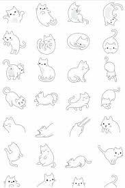 Click To Watch Tutorial Cat Tattoo Designs Cat Doodle Cute Drawings