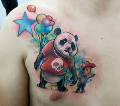 To zdlouhavý pohyb má výzmam. Panda Tetovani 100 Nejlepsich Nacrtku Pro Divky A Muze Coz Znamena Fotografie