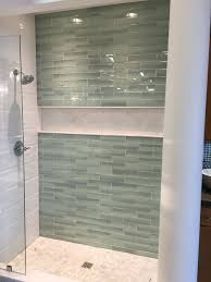 Shower Storage Alcove Bathroom Tub Shower Guest Bathroom Remodel Shower Remodel